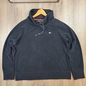Tommy Hilfiger Sport Fleece Mock Neck Sweater size XL